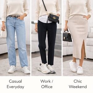 Banana Republic Cream Knit Sweater